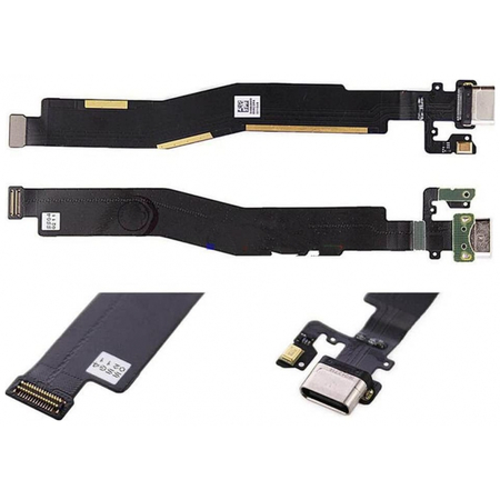 OEM HQ OnePlus 3 (A3000), Oneplus 3T (A3003), Main Fpc Flex Charging Dock Connector Type-C, Καλωδιοταινία Κονέκτορας Φόρτισης (Premium A+)
