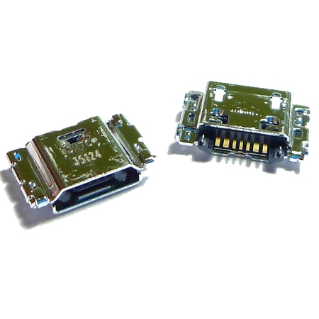Γνήσιο Original Samsung Galaxy J1, J320 J3 2016, J500 J5 2015, J330 J3 2017,J530 J5 2017, J730 J7 2017 Micro Usb Charging Connector Κονέκτορας Θύρας Φόρτισης 3722-003954