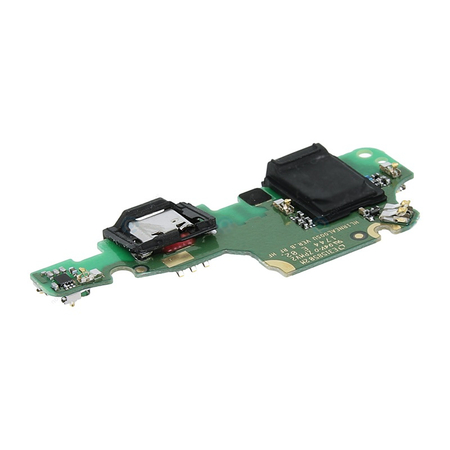 Original Γνήσιο Huawei Mate 10 Lite (RNE-L21) (RNE-L01) Micro Usb Dock Charge Connector flex Καλωδιοταινία φόρτισης + Headphone Jack Υποδοχή Ακουστικών + Microphone Μικρόφωνο 02351QQV