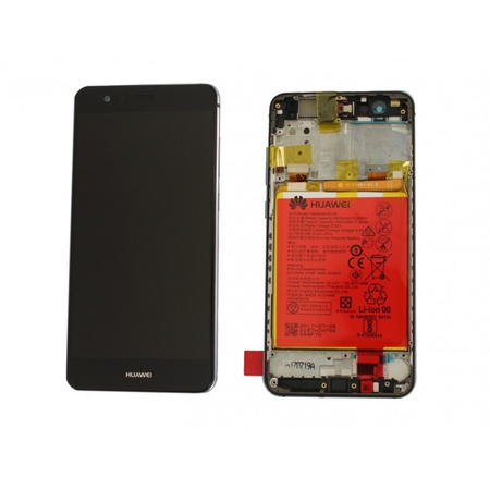 Original Γνήσιο Huawei P smart (FIG-L31) LCD Display Assembly Οθόνη + Touch Screen Digitizer Μηχανισμός Αφής + Frame Πλαίσιο + Μπαταρία Battery Black 02351SVJ, 02351SVD, 02351SVK