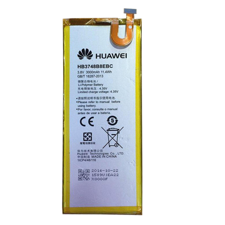 Original Huawei Ascend G7 HB3748B8EBC Battery Μπαταρία 3000mAh Li-Pol (Bulk)