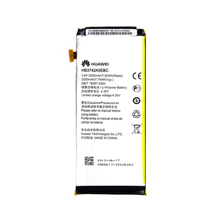 Original Huawei Ascend P6, Ascend P7 mini, Ascend G6 Battery Μπαταρία Li-Pol 2000mAh HB3742A0EBC (Bulk)