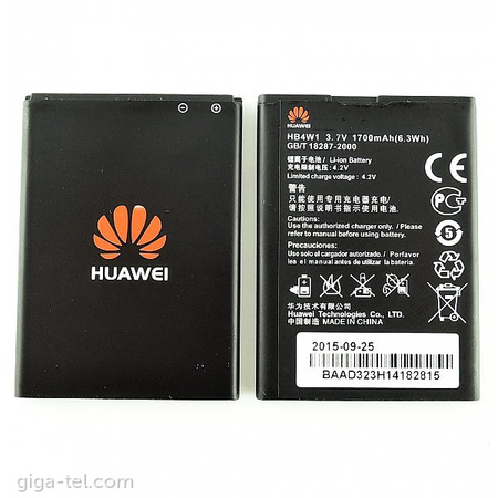 Original Huawei C8813 C8813D Y210 Y210C G510 G520 HB4W1 Μπαταρία  Battery 1700mAh Li-Ion (Bulk)