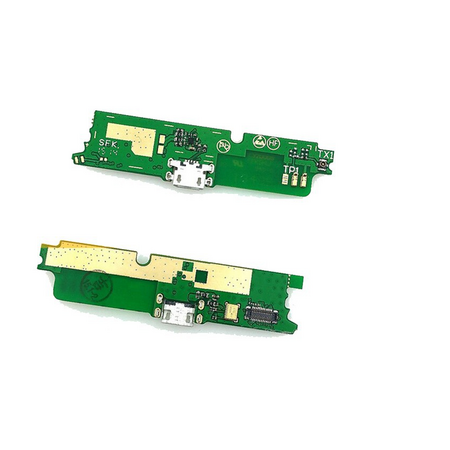 Original Lenovo A859 Καλωδιοταινία Φόρτισης SUB Usb Plug Charging Board (Charging Dock Flex) + Mic Μικρόφωνο
