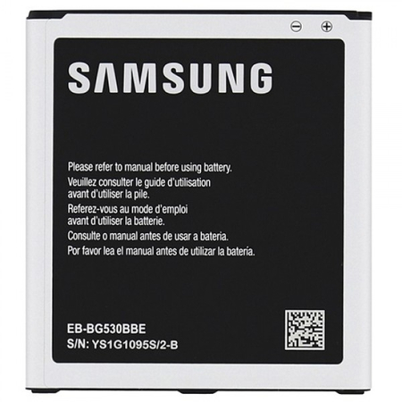 Original Samsung G530 Galaxy Grand Prime EB-BG530BBE Battery Μπαταρία Li-Ion 2600mAh (Bulk) (Premium A+)