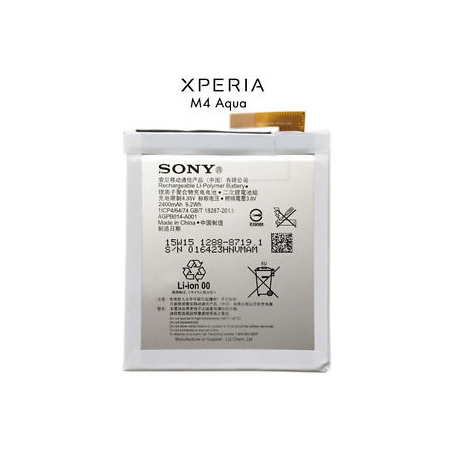 Original Sony Xperia M4 Aqua E2303 E2306 E2312 E2333 1288-8534 Μπαταρία Battery 2400mAh Li-Pol (Bulk) LIS1576ERPC