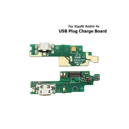 HQ OEM Xiaomi Redmi 4x Καλωδιοταινία Φόρτισης SUB Usb Plug Charging Board (Charging Dock Flex) + mic (Grade AAA+++)
