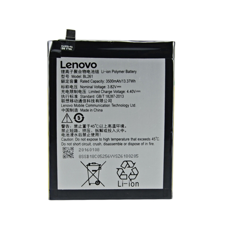 Γνήσια Original Lenovo K5 Note BL261 Μπαταρία Battery 3500mAh Li-Pol (Bulk)