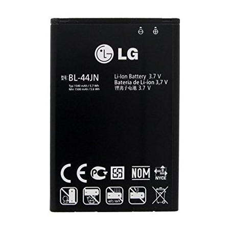 Γνήσια Original LG LG P970 Optimus Black, C660 Optimus Pro, E400 Optimus L3, E730 Optimus Sol BL-44JN Μπαταρία Battery 1540mAh Li-Ion (Bulk)