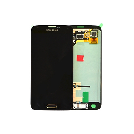 Γνήσια Original Samsung Galaxy S5 SM-G900F G900, S5 Plus SM-G901F G901 Οθόνη LCD + Touch Screen Μηχανισμός Οθόνης Αφής Gold GH97-15959D