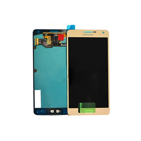 Γνήσια Original Samsung Galaxy SM-A700F A7 2015 Οθόνη LCD + Touch Screen Μηχανισμός Αφής Gold GH97-16922F