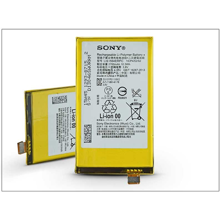 Γνήσια Original Sony Xperia Z5 Compact E5823, Xa Ultra F3211,F3212 Battery Μπαταρία 2700mAh Li-Polymer (Service Pack) LIS1594ERPC 1293-8715