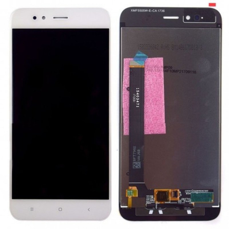 OEM HQ Xiaomi Mi 5X/Mi A1 MiA1 LCD Display Οθόνη + Touch Screen Digitizer Μηχανισμός Αφής White (Grade AAA+++)