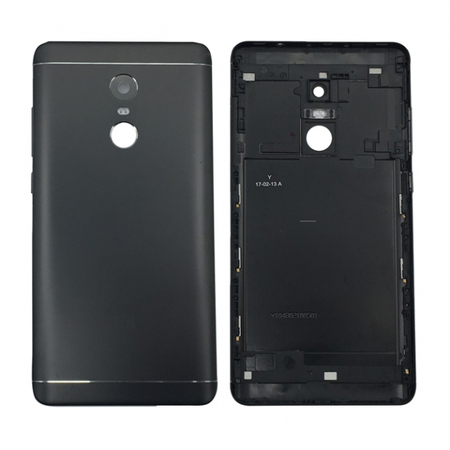 Γνήσιο Original Xiaomi Redmi Note 4X / Redmi Note 4 Battery Back Cover Πίσω Καπάκι Μπαταρίας Black + Camera Lens (Με Τζαμάκι Κάμερας) (Grade AAA+++)