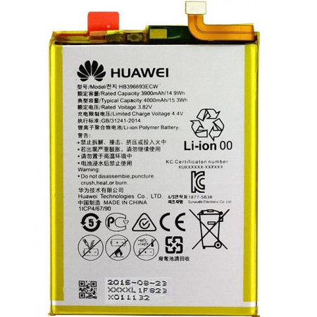 ​Γνήσια Original HUAWEI MATE 8 Battery Μπαταρία Li-Ion 4000mAh (Bulk) HB396693ECW 24021885