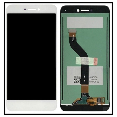 HQ OEM Huawei P8 lite 2017,  P9 lite 2017 (PRA-LA1 PRA-LX1 PRA-LX3) Honor 8 lite, Οθόνη Lcd Screen + Μηχανισμός Αφής Touch Screen Digitizer White (Grade AAA+++)