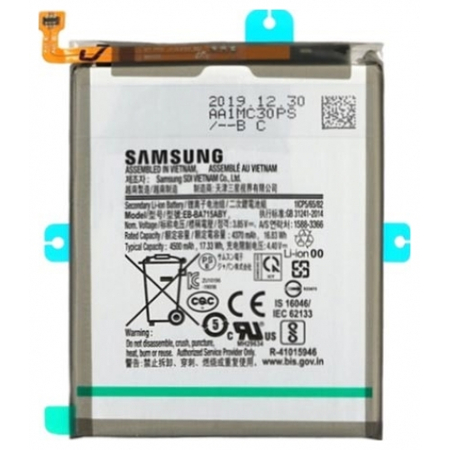 Γνήσια Original Samsung Galaxy A71 SM-A715F EB-BA715ABY Μπαταρία Battery Li-Ion 4500mAh GH82-22153A (Service pack)