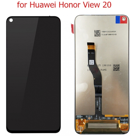 OEM HQ Huawei HONOR VIEW 20 (PCT-L29B) Lcd Screen Display Οθόνη + Touch Screen Digitizer Μηχανισμός Αφής Black (Grade AAA+++)