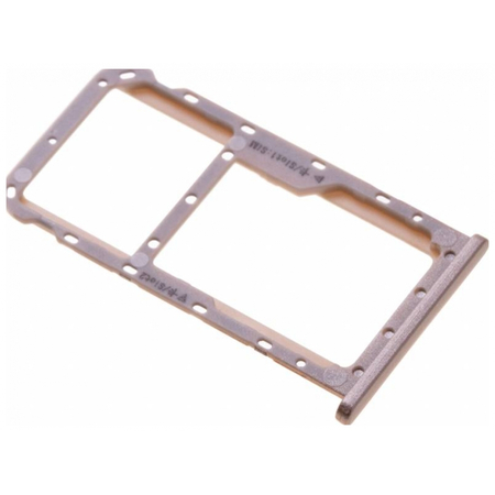 Γνήσιο Original Huawei Mate 10 lite Sim Card Tray Micro SD Tray Θήκη κάρτας Gold 51661HAW