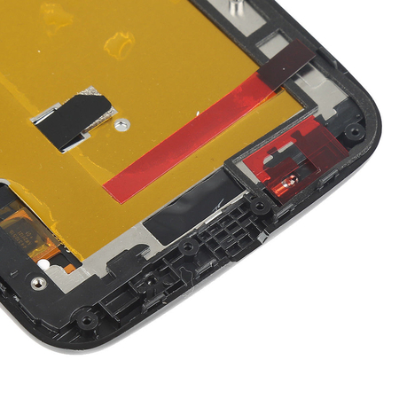 Γνήσιο Original Motorola MOTO G2 G+1 XT1063 XT1068 Lcd Display Screen Οθόνη + Touch Screen Digitizer Μηχανισμός Αφής + Frame Πλασιο Black