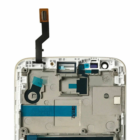 HQ OEM LG G2 D802 Οθόνη LCD Display Screen + Touch Screen Digitizer Μηχανισμός Αφής + Frame Πλαίσιο White (Premium A+)