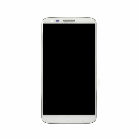 HQ OEM LG G2 D802 Οθόνη LCD Display Screen + Touch Screen Digitizer Μηχανισμός Αφής + Frame Πλαίσιο White (Premium A+)
