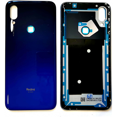 Γνήσιο Original Xiaomi Redmi 7, Redmi7 Rear Battery cover Καπάκι Μπαταρίας Blue (Service Pack By Xiaomi)