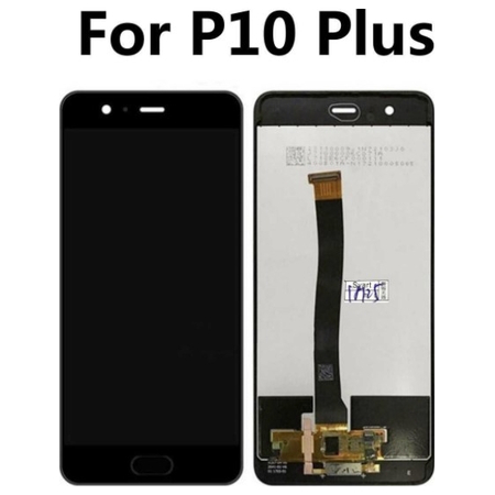 HQ OEM Huawei P10 Plus Dual Sim Standard (VKY-L29, VKY-L09, VKY-AL00) LCD Display Screen Οθόνη + Touch Screen Digitizer Μηχανισμός Αφής + Frame Πλαίσιο Black (Grade AAA+++)