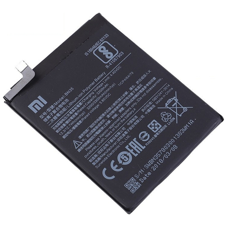 Γνήσια Original Xiaomi Redmi 5 BN35 Battery Μπαταρία  3200mAh Li-Ion-Polymer (Bulk)