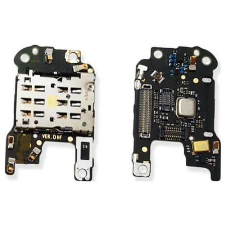 Γνήσιο Original Huawei P30 Pro (VOG-L09,VOG-L29) Sim & Memory Card Reader Antenna Sub Board, Αναγνώστης Καρτών 02352PAV (Service Pack By Huawei)