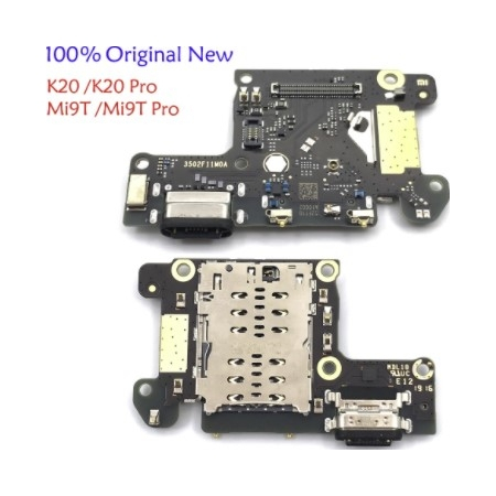Γνήσιο Original Xiaomi Mi 9T Mi9T, Mi9t Pro, ΚΑΛΩΔΙΟΤΑΙΝΙΑ ΚΟΝΕΚΤΟΡΑ ΦΟΡΤΙΣΗΣ SUBBOARD TYPE-C CHARGING USB PLUG DOCK FLEX + SIM READER (Service Pack By Xiaomi)