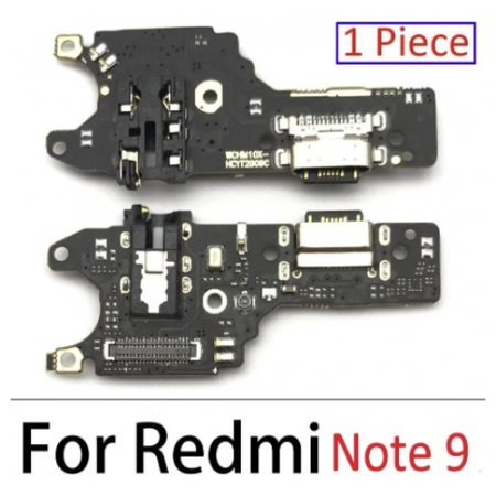 HQ OEM Xiaomi Redmi Note 9 , Note9 , Καλωδιοταινία Φόρτισης SUB Type C Plug Charging Board (Charging Dock Flex) + Mic Μικρόφωνο (Grade AAA+++)