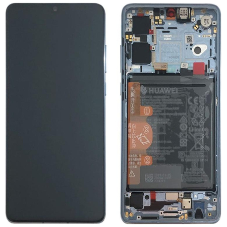 Γνήσιο Original Huawei P30 (ELE-L09 ELE-L29) Lcd Screen Display Οθόνη + Touch Screen Digitizer Μηχανισμός Αφής + Πλαίσιο Frame Bezel BREATHING CRYSTAL 02352NLP 02354HMF​ (Service Pack By Huawei)