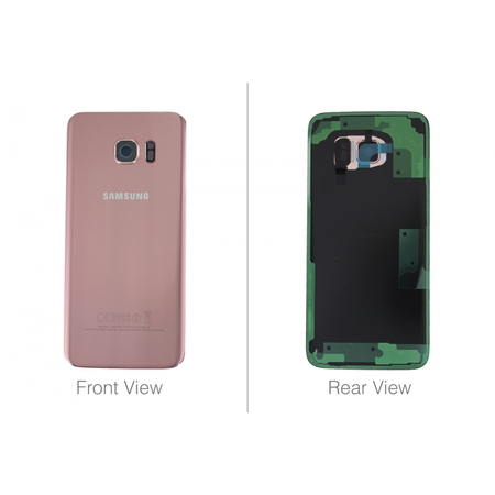OEM HQ Samsung G935F SM-G935F Galaxy S7 Edge Battery cover Καπάκι Μπαταρίας Pink