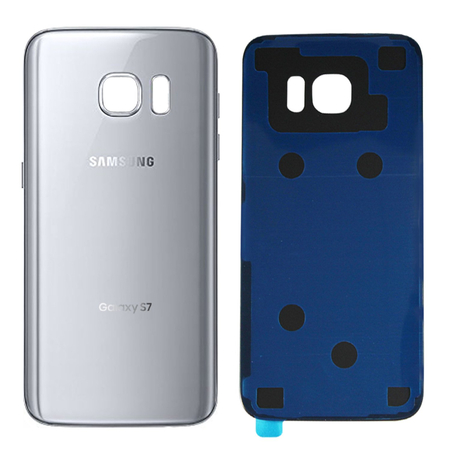 OEM HQ Samsung Galaxy S7 G930F SM-G930F G930 Battery cover Καπάκι Μπαταρίας SILVER