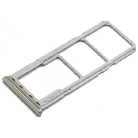Γνήσια Original Samsung Galaxy A50 2019 (SM-A505F)  Sim Tray Cover Assy , Υποδοχέας Κάρτας Σιμ - Κάλυμμα Silver White (Service Pack By Samsung) GH98-43922B