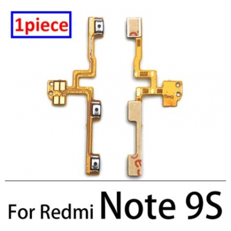 Γνήσια Original Xiaomi Redmi Note 9S , Note9S , Redmi Note 9 Pro, Redmi Note9 Pro, ΚΑΛΩΔΙΟΤΑΙΝΙΑ ΚΟΥΜΠΙΩΝ ΕΝΤΑΣΗΣ ΕΚΚΙΝΗΣΗΣ, POWER ON/OFF VOLUME FLEX CABLE BUTTON