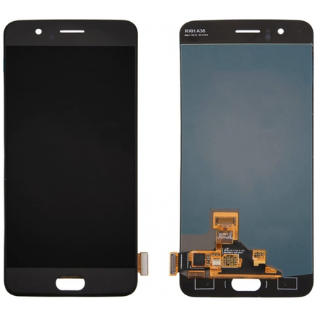 OEM HQ OnePlus 5 Amoled Lcd Screen Display Οθόνη + Touch Screen Digitizer Μηχανισμός Αφής Μαύρο Black (Grade AAA+++)
