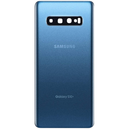 HQ OEM Samsung Galaxy S10 Plus SM-G975F Battery Cover Καπάκι Μπαταρίας + Camera Lens Blue