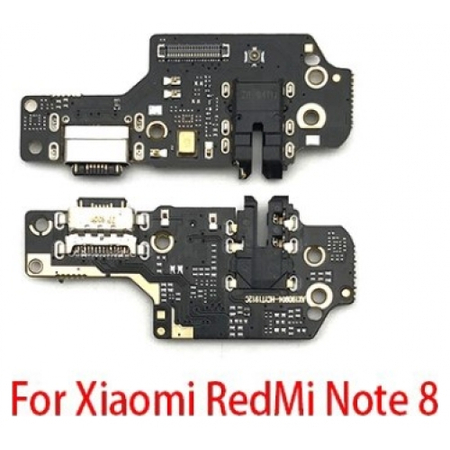 HQ OEM Xiaomi Redmi Note 8, Redmi Note8 Καλωδιοταινία Φόρτισης SUB Type C Plug Charging Board (Charging Dock Flex) + Mic Μικρόφωνο (Grade AAA+++)