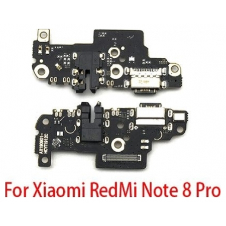 HQ OEM Xiaomi Redmi Note 8 Pro, Redmi Note8 Pro Καλωδιοταινία Φόρτισης SUB Type C Plug Charging Board (Charging Dock Flex) + Mic Μικρόφωνο (Grade AAA+++)