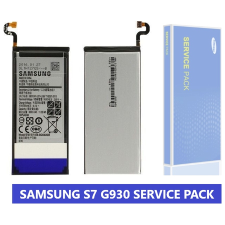 Γνήσια Original Samsung Galaxy G930 Galaxy S7 EB-BG930ABE Μπαταρία Battery Li-Ion 3000mAh (Bulk) (Service Pack By Samsung) GH43-04574A
