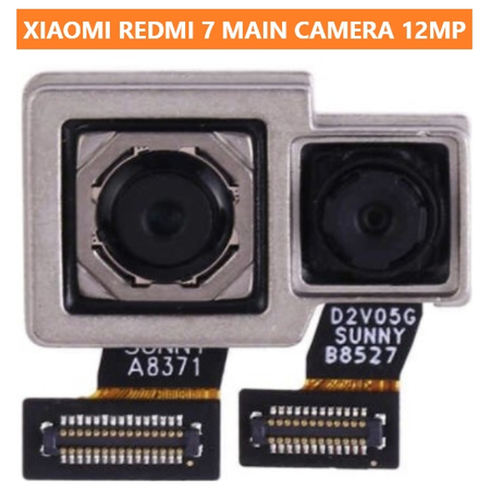 Γνήσιο Original Xiaomi Redmi 7, Redmi7, MAIN DUAL REAR BACK CAMERA MODULE FLEX, ΚΕΝΤΡΚΗ ΔΙΠΛΗ ΠΙΣΩ ΚΑΜΕΡΑ 12 MP, f/2.2, 1/2.9", 1.25µm, PDAF 2 MP, (depth)