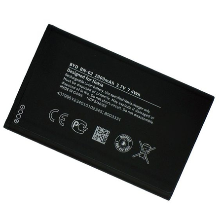 Γνήσια Original Nokia Microsoft XL Battery Μπαταρία 2000mAh (Bulk) BN-02 BN02 8003331