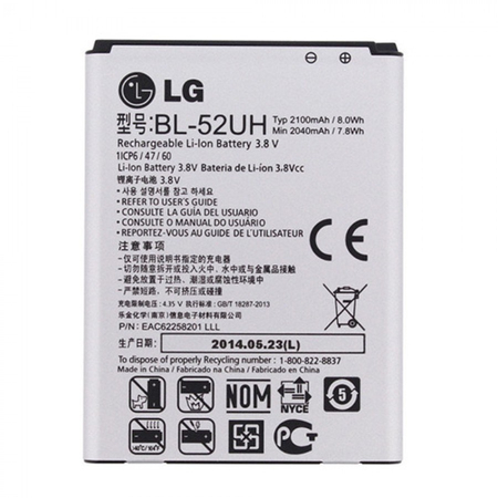 Γνήσιο Original LG L65 D280, L70 D320 Μπαταρία BATTERY BL-52UH Li-ion 2100 mAh BULK