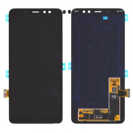 Γνήσια Original Samsung SM-A730 Galaxy A8 plus (2018) θόνη LCD + Touch Screen Μηχανισμός Αφής GH97-21534A Black