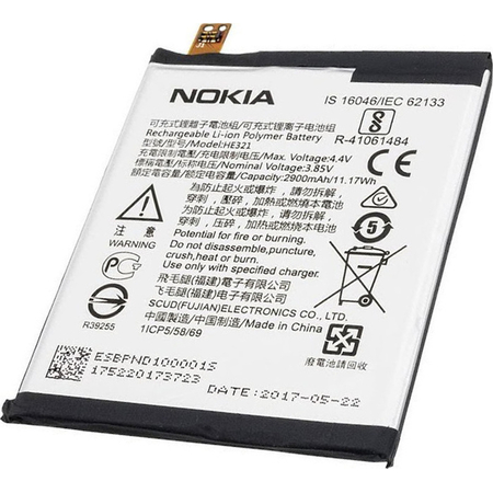 Γνήσια Original Nokia 5 (TA-1024) Dual Sim (TA-1053) Battery Μπαταρία 2900mAh (Bulk) HE336 / HE321