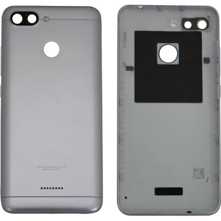 Γνήσιο Original Xiaomi Redmi 6 battery cover Καπάκι Μπαταρίας Grey