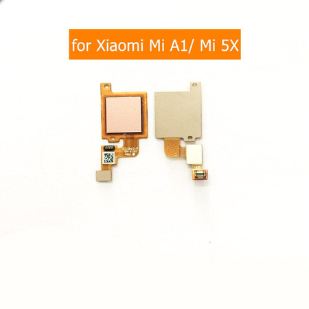 Γνήσιο Original Xiaomi Mi A1 MiA1/ Mi 5X Fingerprint Sensor Flex Αισθητήρας Δαχτυλικού Αποτυπώματος Gold​