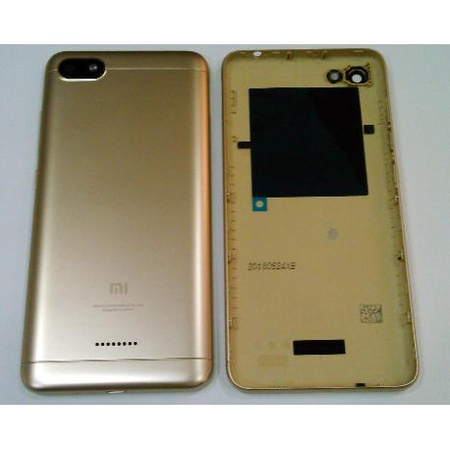 Γνήσιο Original Xiaomi Redmi 6a battery cover Καπάκι Μπαταρίας Gold